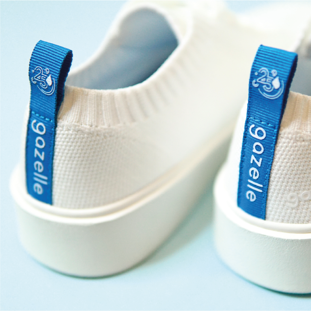 Gazelle X A DROP OF LIFE: Marshmallow Sneakers