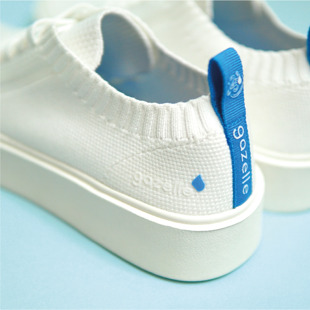 Gazelle X A DROP OF LIFE: Marshmallow Sneakers